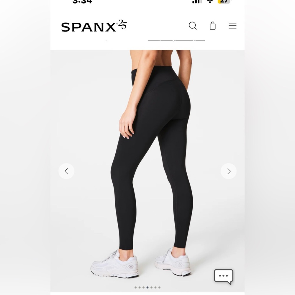 SPANX Classic Black Leggings